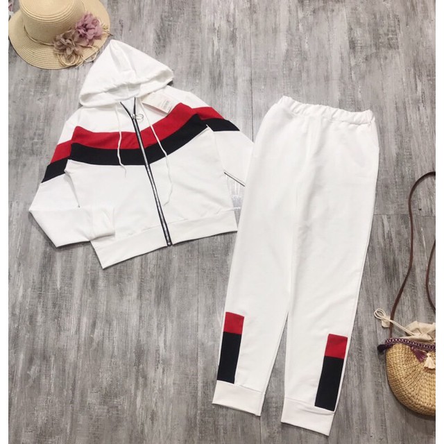 bộ quần áo thể thao nỉ nữ🌱 FREESHIP đơn 150K🌱 bộ quần áo thu đông nữ kiểu dáng thời trang Hàn Quốc | BigBuy360 - bigbuy360.vn