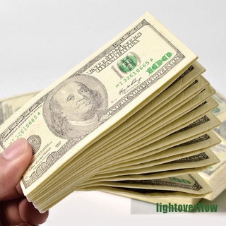 Set 10 Giấy Ăn 100 Tờ In Hình Tiền Đô La Sáng Tạo