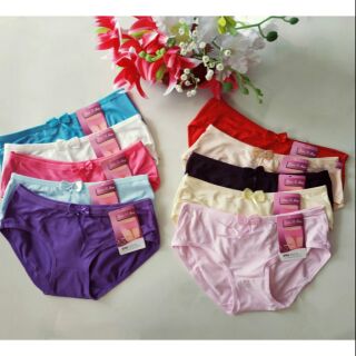 Combo 10 quần lót cotton nữ có nơ