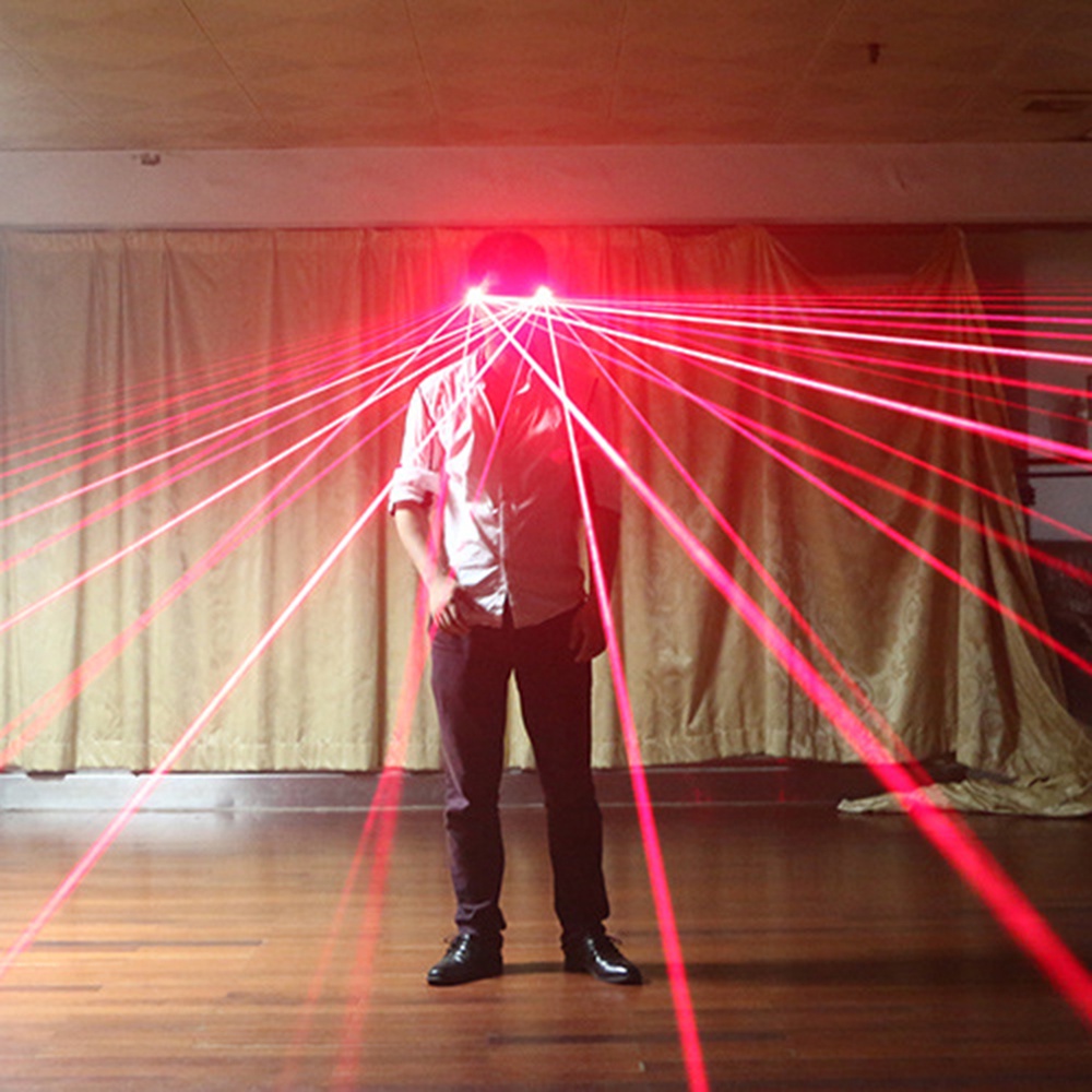 Mắt Kính Biểu Diễn Có Đèn LED Laser Đẹp Mắt