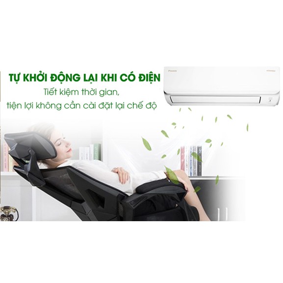 Điều Hòa Daikin FTKA50UAVMV/RKA50UVMV 1 Chiều 17700 BTU - Hàng Chính Hãng