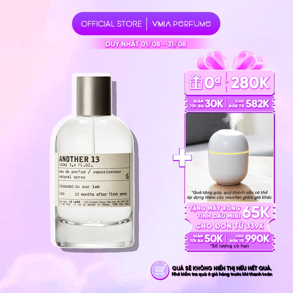 Nước hoa Unisex Le Labo Another 13 mẫu thử 2ml 5ml 10ml