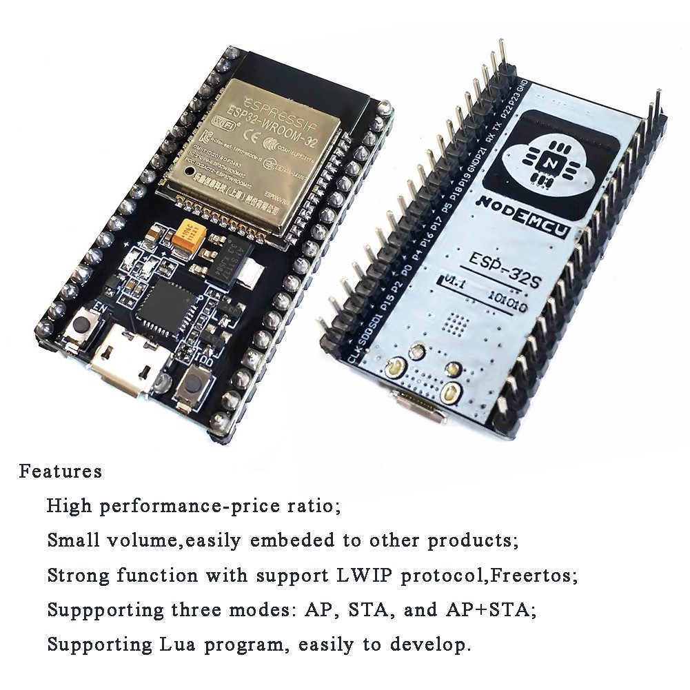 Bảng Mạch Phát Triển Wifi Không Dây NodeMCU-32S Lua ESP32 IOT 100% Chính Hãng | BigBuy360 - bigbuy360.vn