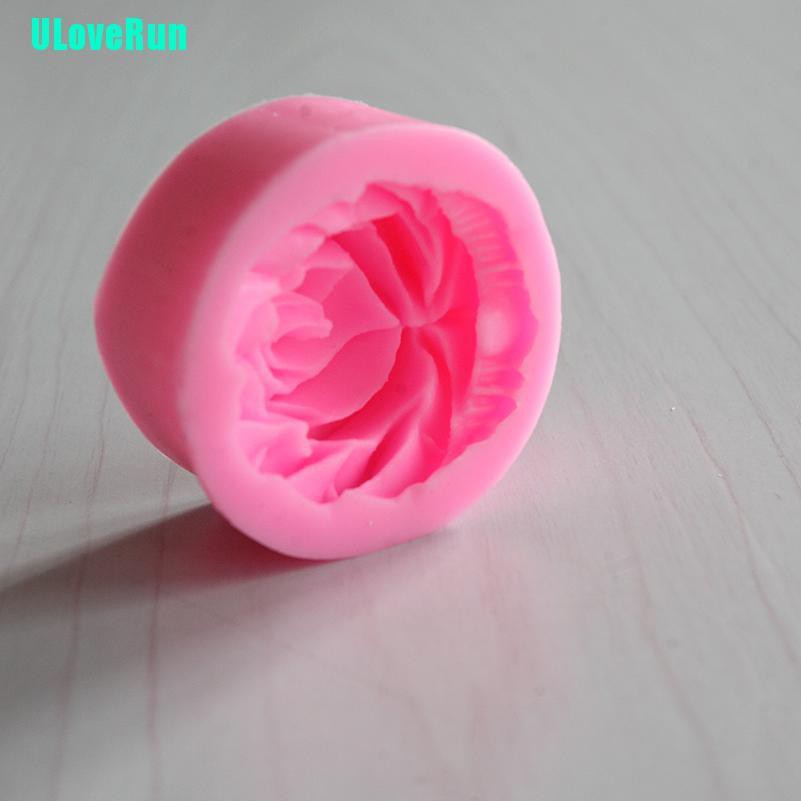 Khuôn Silicone Tạo Hình Hoa Hồng 3D Trang Trí Bánh