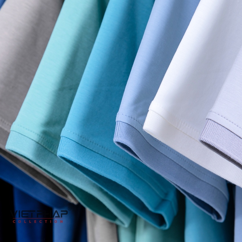 Áo Thun Polo Nam Tay Ngắn Cây Dù Cao Cấp 99901 Việt Pháp. Vải Cotton Lạnh Thấm Hút Mồ Hôi, Siêu Mát