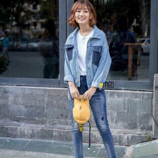 Áo khoác denim rosemary jacket.