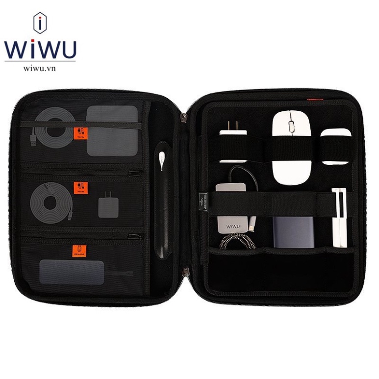 Túi sách chống sốc cho Máy tính bảng Pro 11 , 12.9 Inch M1 , Lapptop , Mac mini ,  Mac Pro 13.3 Chính hãng WIWU Paralle