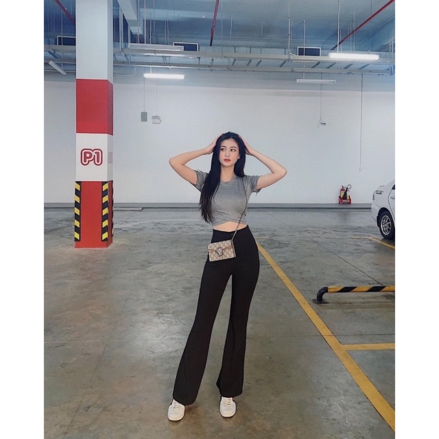 BASIC CROPTOP▪Áo croptop tim chéo eo