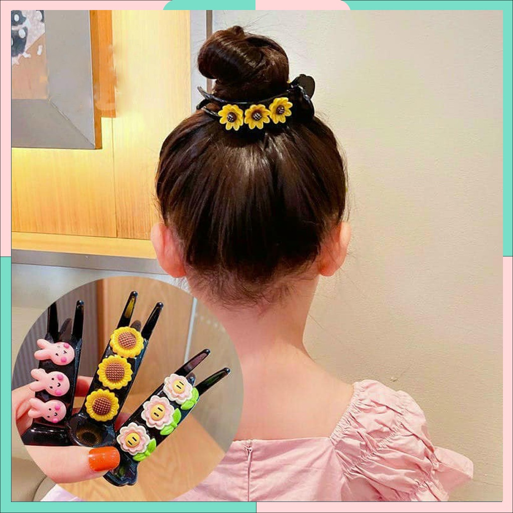 Kẹp càng cua 3 răng hàn quốc nhiều hình dễ thương cho bé JIMADO PVN17378