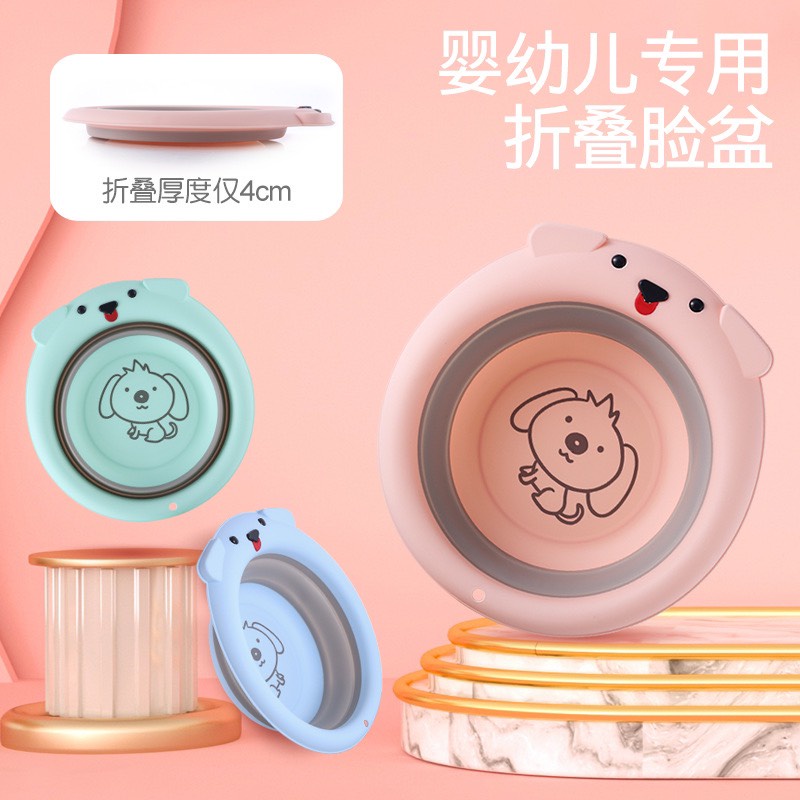 Chậu gấp gọn thông minh tiện ích cho bé