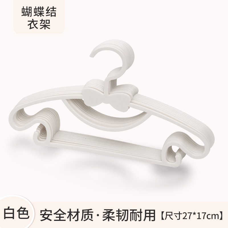 Móc Treo Quần Áo Em Bé Bằng Nhựa Dày Dặn In Họa Tiết Hoạt Hình Dễ Thương