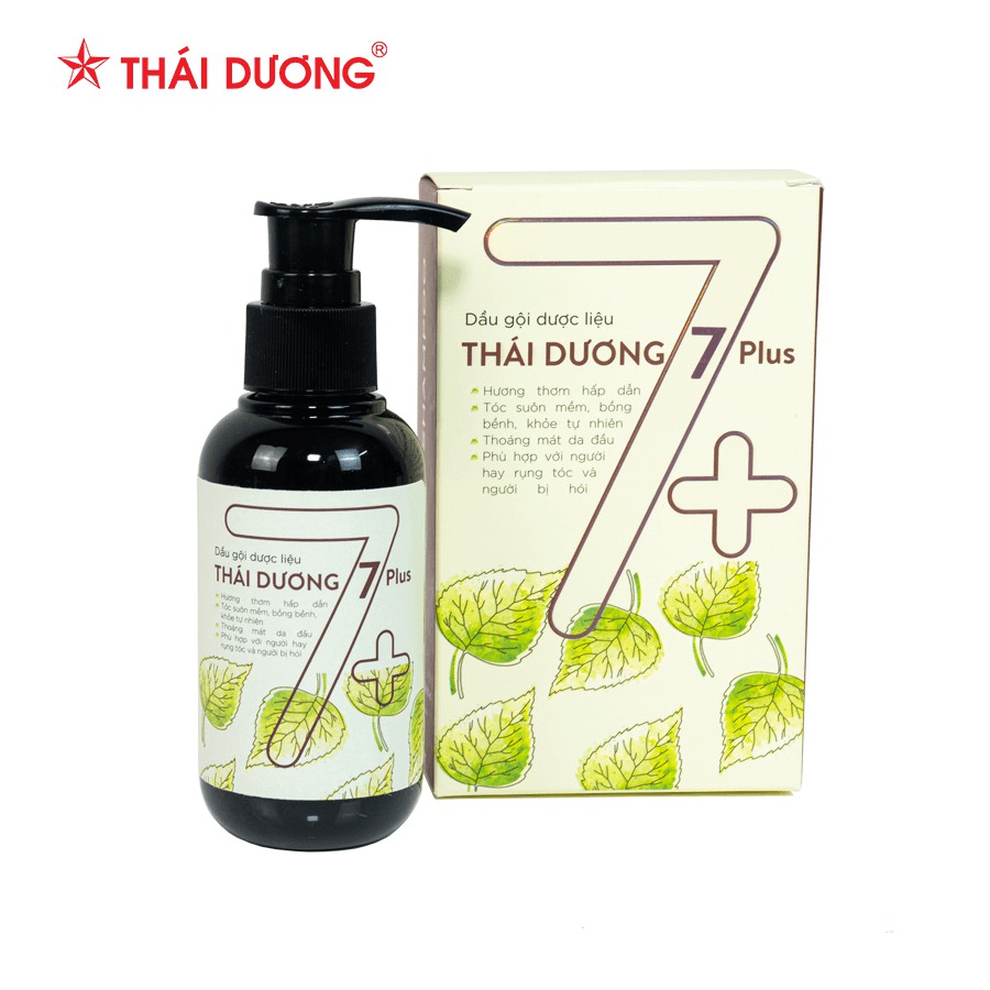 Dầu gội Dược liệu Thái Dương 7 Plus (Loại 100ml, 250ml, 480ml) [Chính hãng]