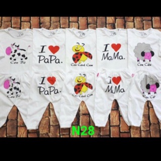 Combo 25  bộ dài tay cotton cho bé