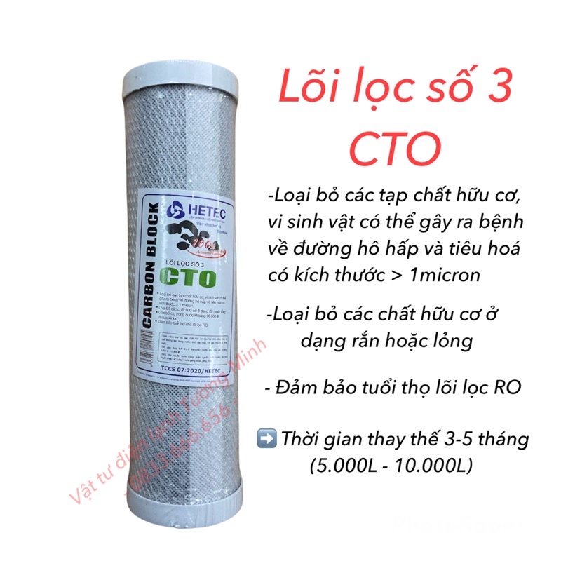 [Siêu rẻ] Lõi lọc số 3 - Lõi lọc thô dùng cho máy lọc nước RO