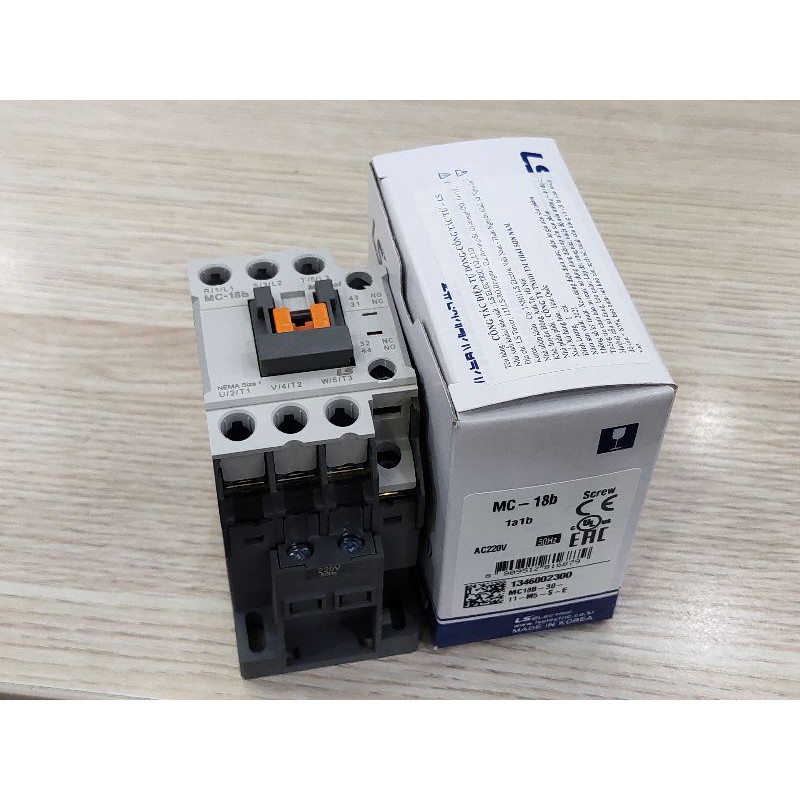 Contactor khởi động từ 18A MC-18b LS