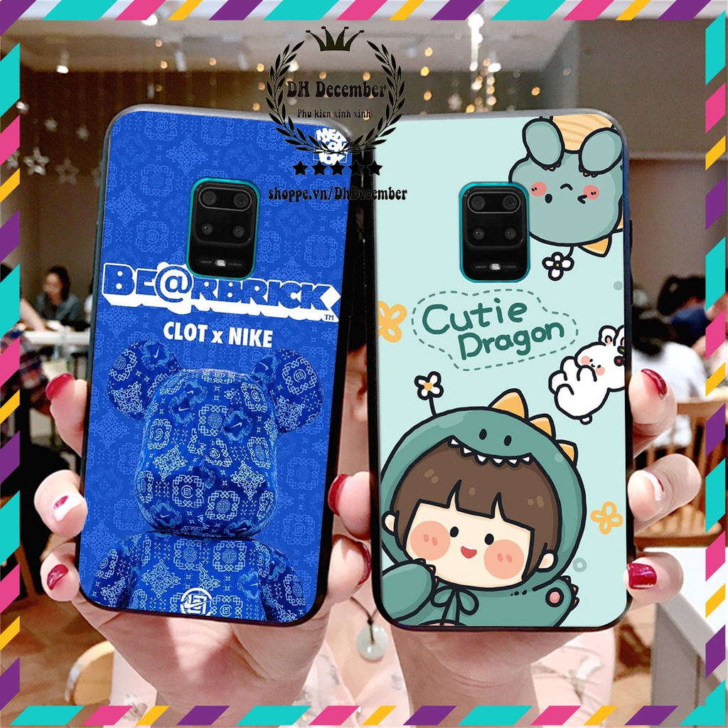 Ốp lưng Xiaomi REDMI NOTE 9S / REDMI NOTE 9 PRO in hình 3D lucky, gấu Brick xinh xắn - KHÔNG NÊN BỎ LỠ