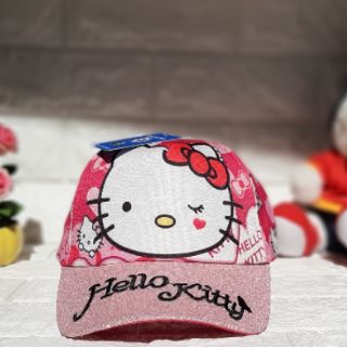 Nón lưỡi trai Hello Kitty hồng
