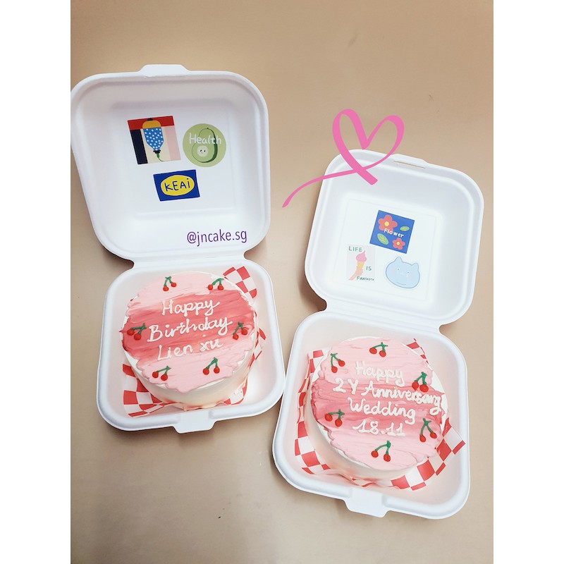 BENTO CAKE (Bánh gato mini cho 1-2 người) CHỌN NOWSHIP/GRAB nội thành TPHCM ĐẶT TRƯỚC 1-2 TIẾNG