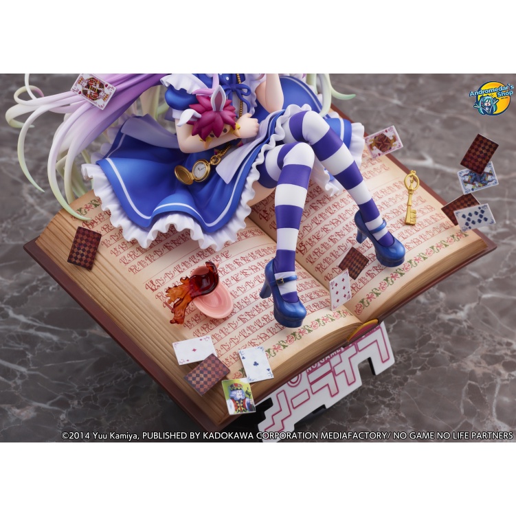 [Đặt trước] [eStream] Mô hình nhân vật No Game No Life Shiro - Alice in Wonderland Ver - 1/7 Complete Figure