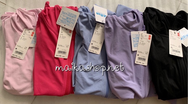 Áo chống nắng Uniqlo chất Airism làm mát 2019 bill Nhật 18.7.2019 | BigBuy360 - bigbuy360.vn