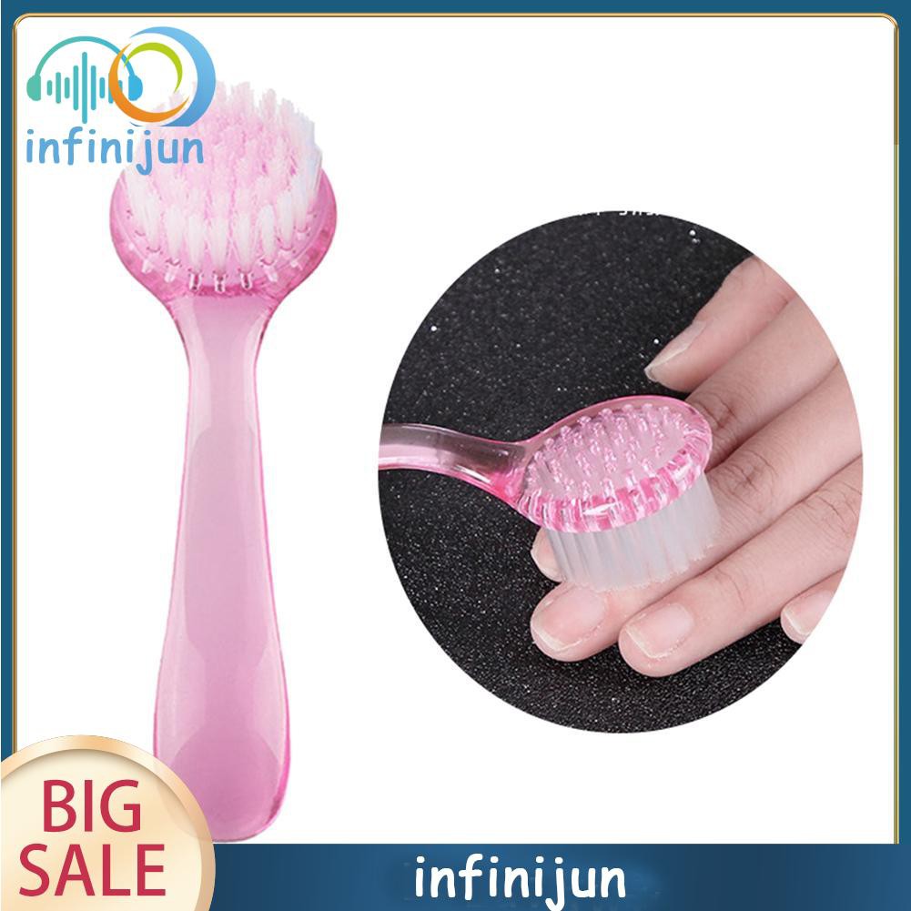 Bàn Chải Vệ Sinh Móng Tay Có Tay Cầm Dài Tiện Lợi