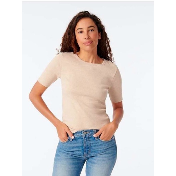 Áo thun len J.Crew perfect fit knit goods cotton yarns