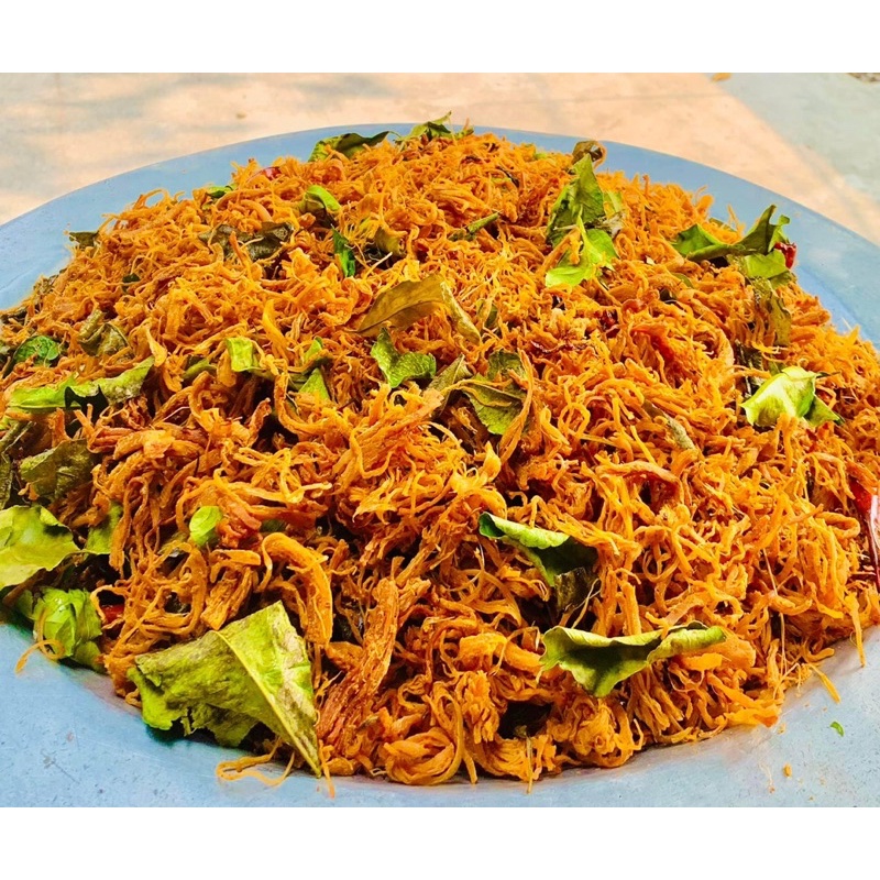 Khô gà lá chanh 1kg 2 hộp (giao hoả tốc HCM)