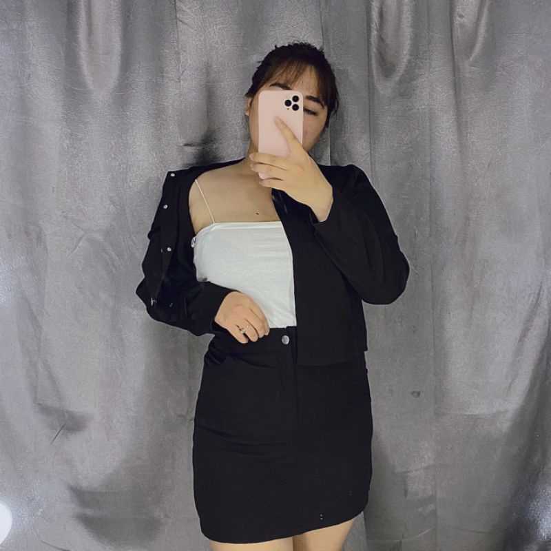 Sét vest ngắn thanh lịch bigsize 60-90kg