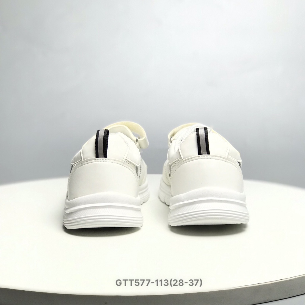 Giày thể thao trẻ em BQ 28-37 ❤️FREESHIP❤️ Giày sneakers bé trai và bé gái quai dán lưới thoáng đế siêu nhẹ GTT577-113