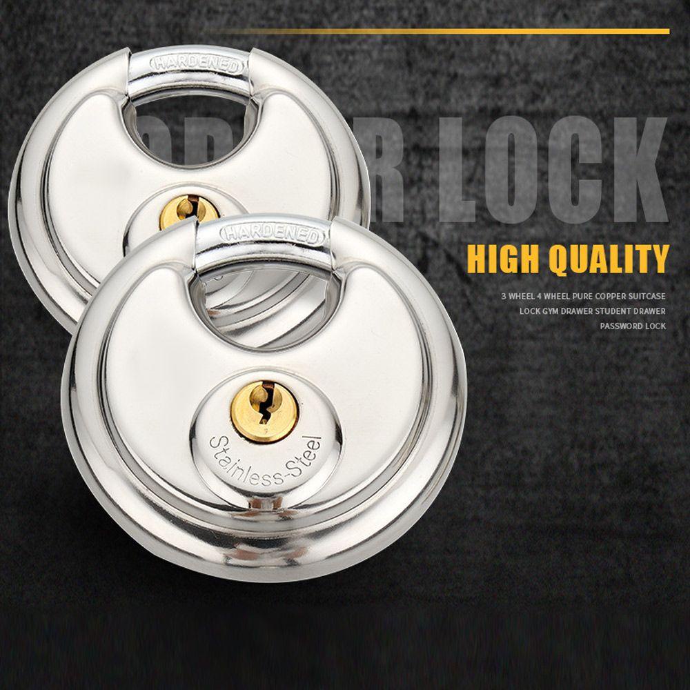 Ổ Khóa Bánh Kếp FOREVER Pancake Lõi Đồng Chống Va Đập