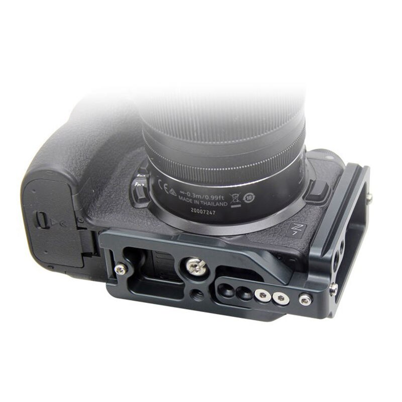 Tấm nhả nhanh Xtendable L Hình dạng Bắn thẳng đứng Tay cầm Qr Giá đỡ máy ảnh cho Nikon Z7 Z6 Arca-Swiss Rrs 