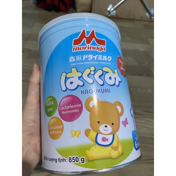 Sữa morinaga số 1 date 9/2022 850g