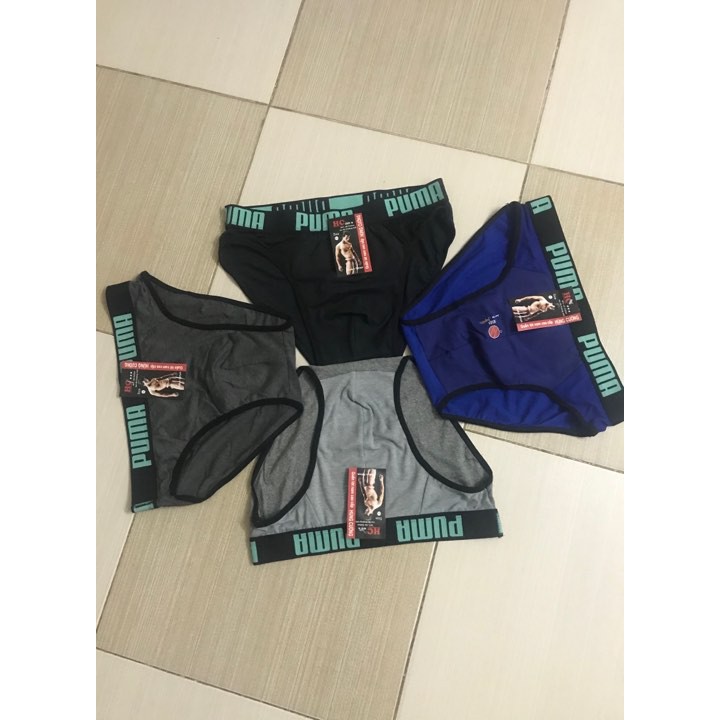 Combo Bộ Sản Phẩm 4 Quần Lót Nam Chất Vải Cực chất Mềm Mại