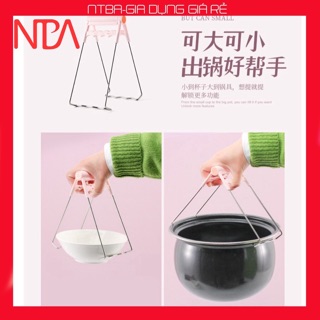 SÉT 4 DỤNG CỤ GẮP ĐỒ NÓNG THỨC ĂN