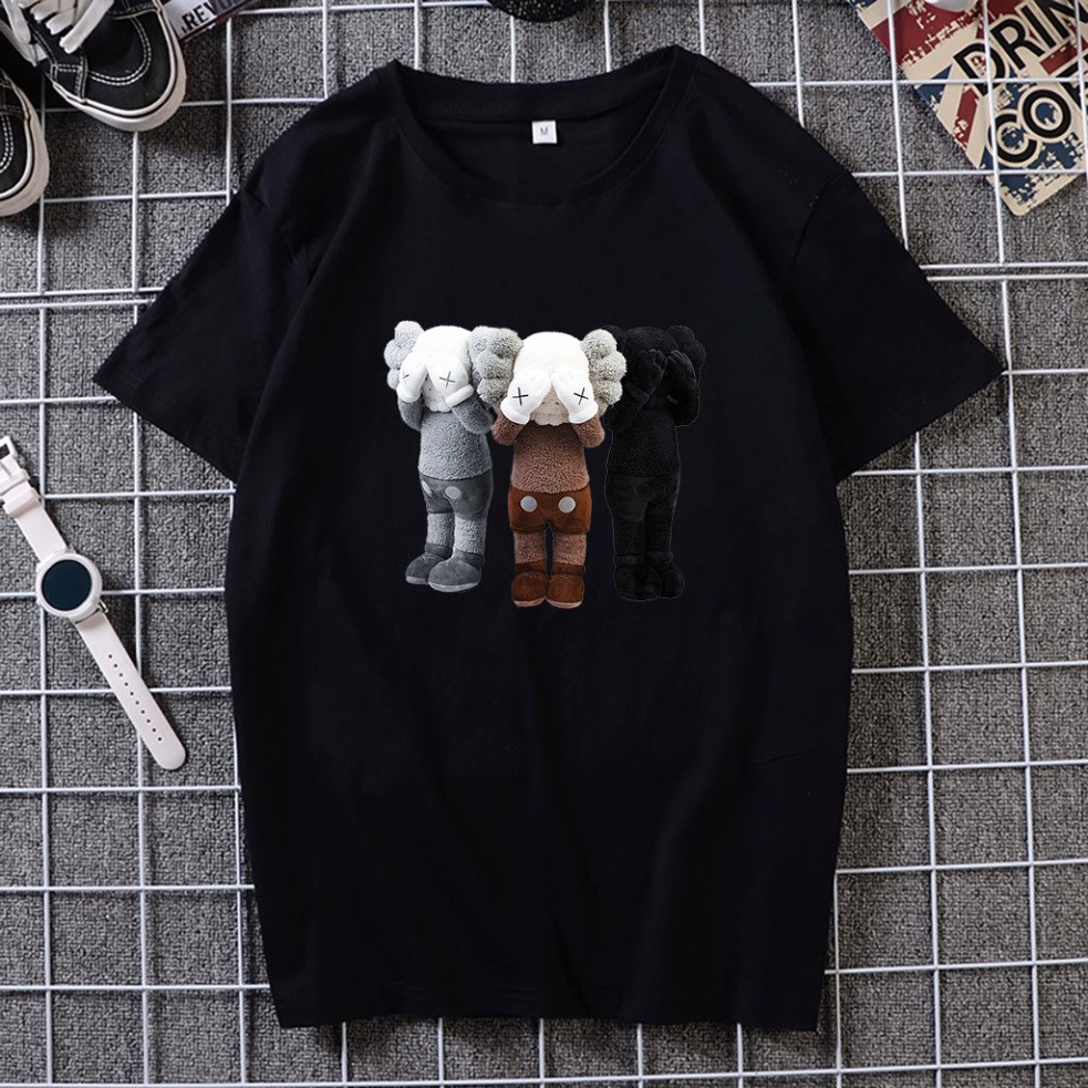 Áo thun unisex in hình KAWS thời trang | BigBuy360 - bigbuy360.vn