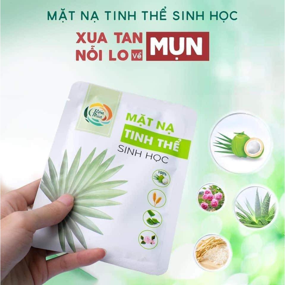 MẶT NẠ TINH THỂ SINH HỌC ( HỘP 5 MIẾNG)