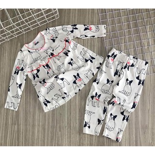 Combo 3 bộ dài tay bé gái