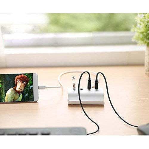 Cáp chuyển USB Type C ra 4 cổng USB 2.0 Ugreen 30288 cao cấp