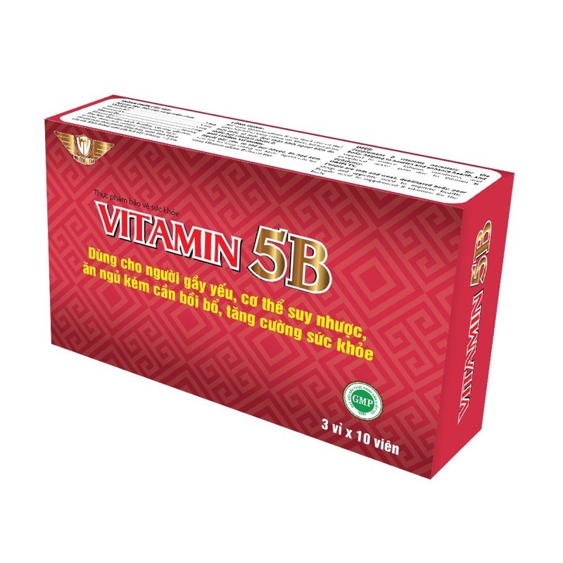 VITAMIN 5B (B1,B2,B5,B6,B12₫