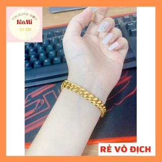 Lắc tay nữ vàng ♥️ Freeship♥️ Lắc khoen lật đẹp bền màu