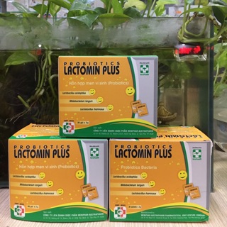 Men tiêu hoá Lactomin plus hộp 30 gói