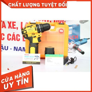 Máy khoan pin dewalt 18v đầu 10mm không chổi than