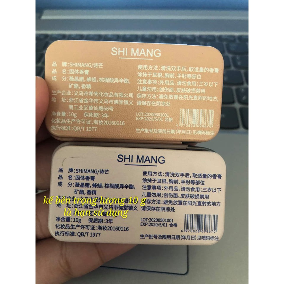 (Có sẵn)Nước hoa khô shi mang( 1 hộp ) - shop8868 | BigBuy360 - bigbuy360.vn