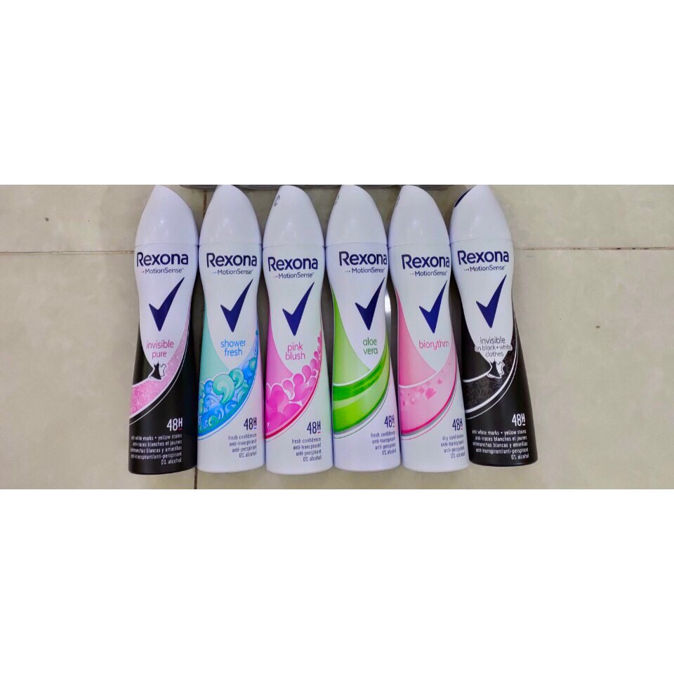 xịt khử mùi toàn thân Rexona nữ 200ml