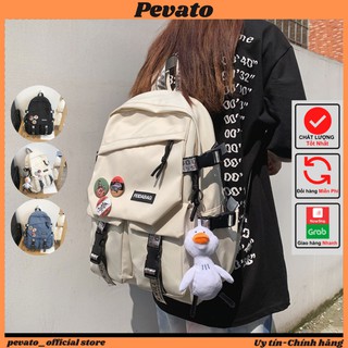 Balo Thời Trang Hàn Quốc Đi Học Du Lịch Phong Cách Ulzzang Đựng Laptop BA02