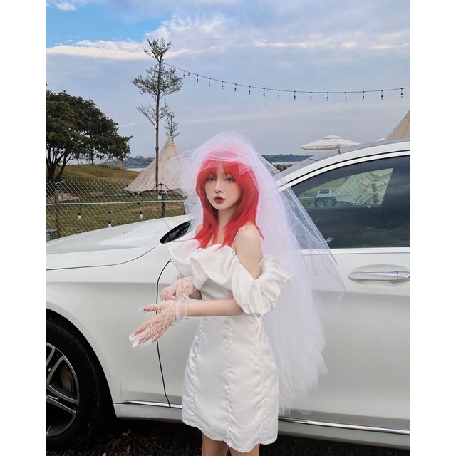 SABY DRESS  ĐẦM TRỄ VAI BÈO BỒNG CAO CẤP