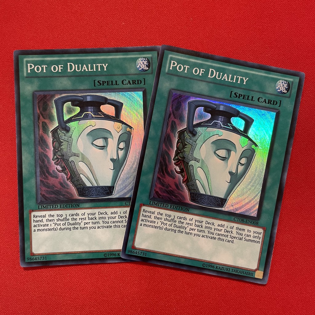 Thẻ Bài Yugioh Chính Hãng] Pot of Duality
