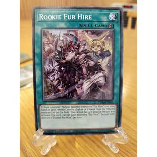 Thẻ trò chơi yugioh Rookie Fur Hire