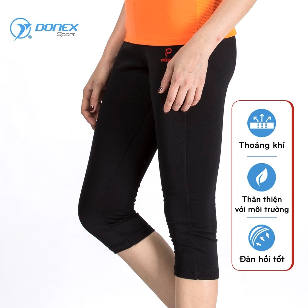 Quần Thể Thao Nữ DONEXPRO Form Regular, Ôm Sát Cơ Thể, Chất Vải Co Giãn Tốt Thấm Hút Mồ Hôi ASC-879