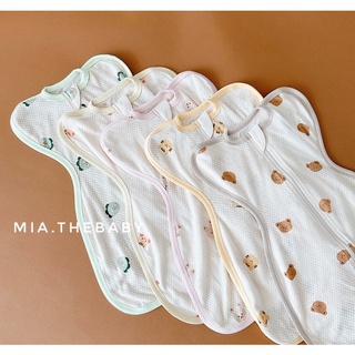 MỚI Nhộng chũn ngủ cho bé cotton lưới Dottodot - Hàn Quốc MADE IN KOREA